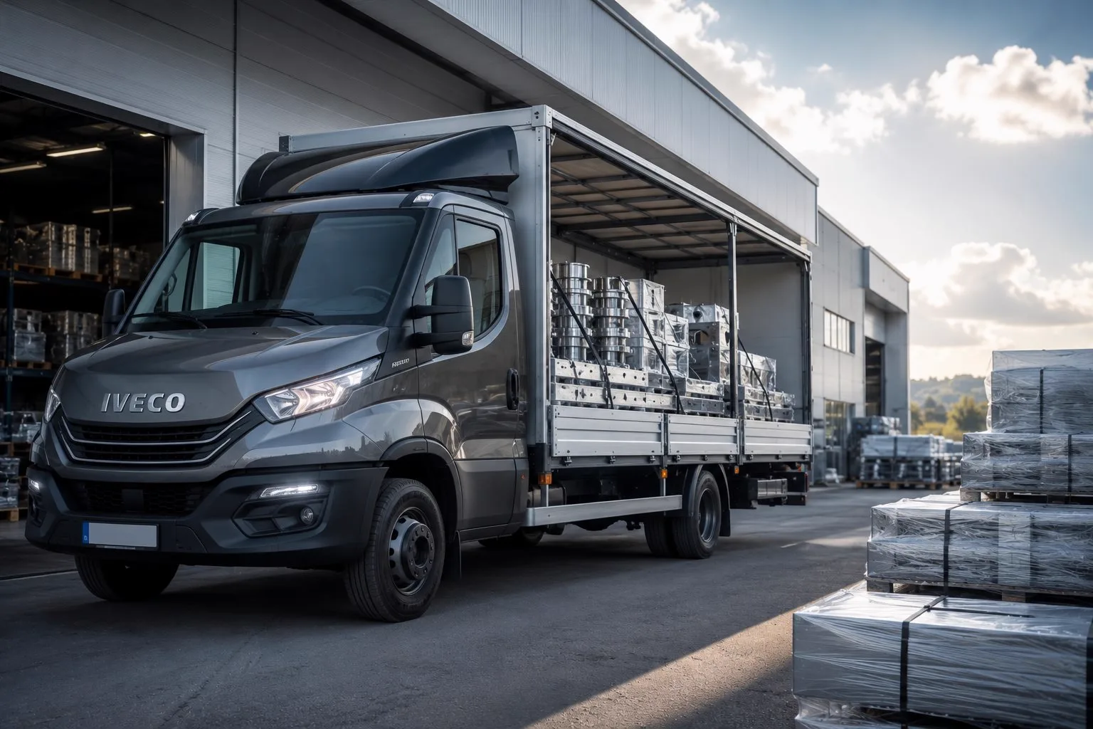 Camion per la consegna