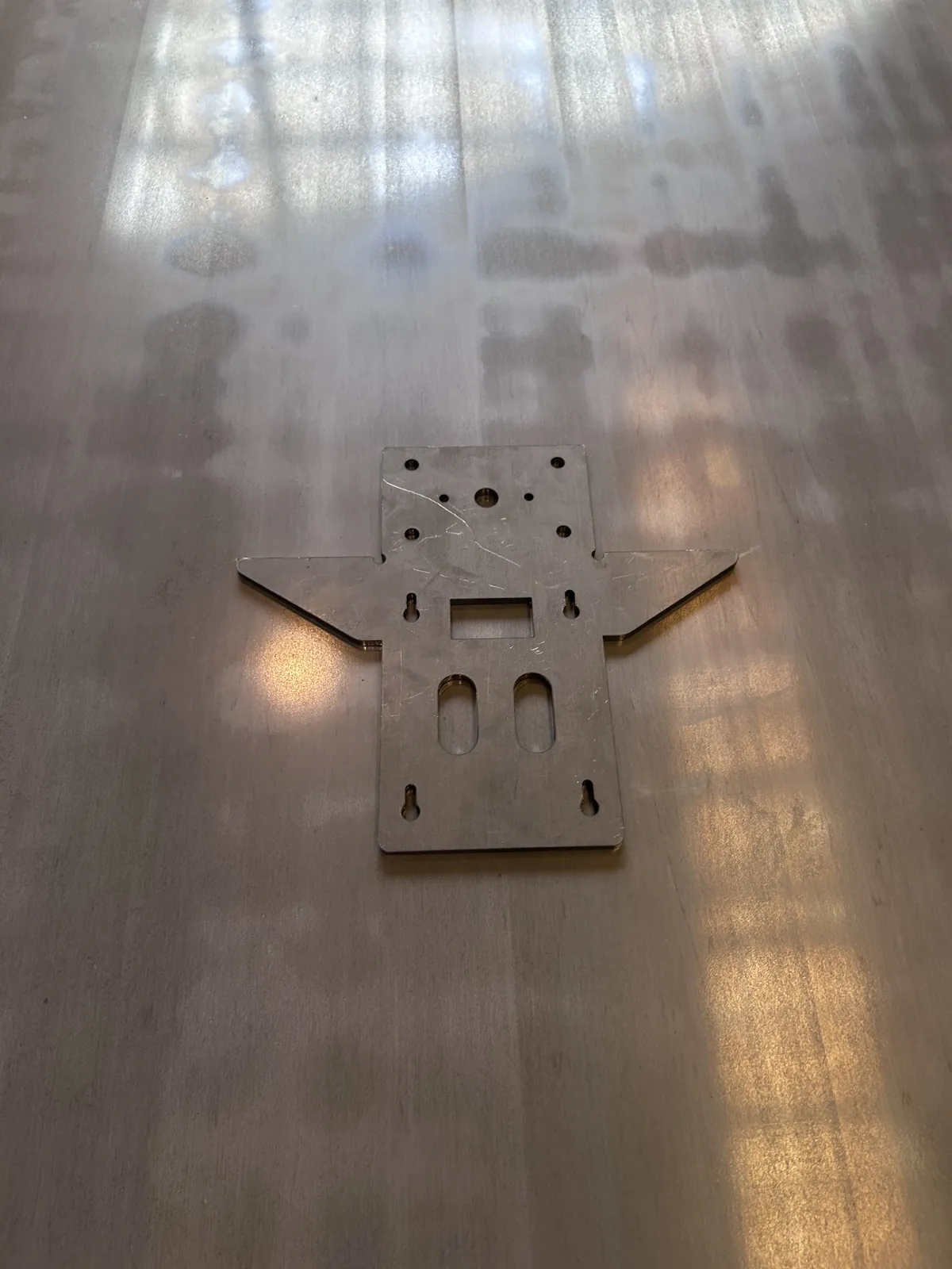 Taglio laser — il pezzo in officina